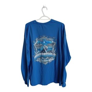 Port Dover Friday The 13th Bike Rally Long Sleeve T Shirt Bikercore XXL Gildan